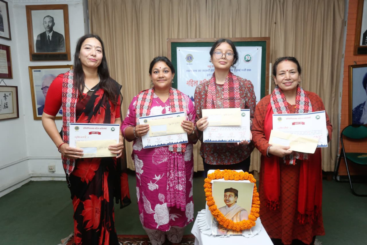 भानु जयन्तीको पूर्वसन्ध्यामा प्रतियोगात्मक महिला कविगोष्ठी आयोजना