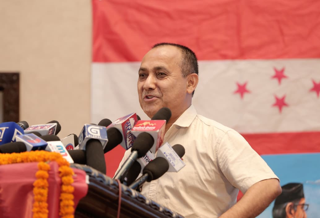 वीपीको विचार ब्रह्माण्डीय हो, कसैको ट्रेडमार्क होइन : विश्वप्रकाश शर्मा