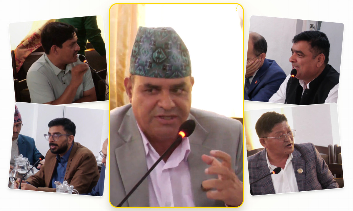 राष्ट्रिय गौरवका आयोजनाको सुस्त प्रगतिप्रति सांसदको चिन्ता