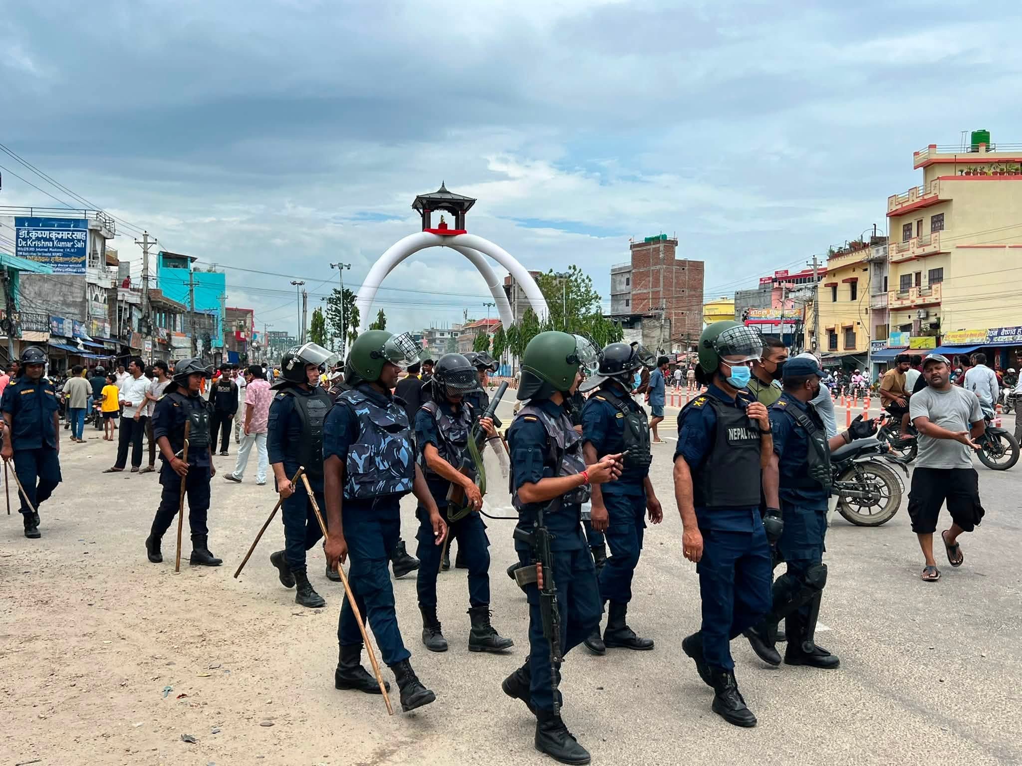 जनकपुरमा पनि लगाइयो कर्फ्यू