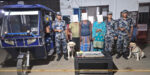 वीरगञ्जबाट छ सय एम्पुल प्रतिबन्धित लागू औषधसहित ३ जना सशस्त्र प्रहरीको नियन्त्रणमा