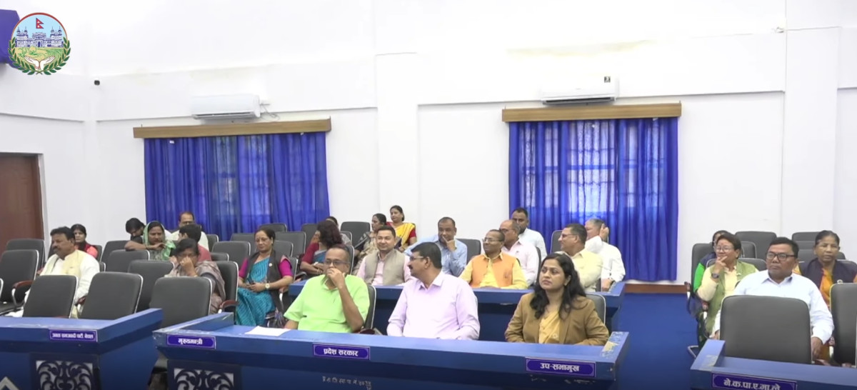 मधेस प्रदेश सभामा बजेट विवाद समाधान गर्न सात सदस्यीय विशेष संसदीय कार्यदल गठन