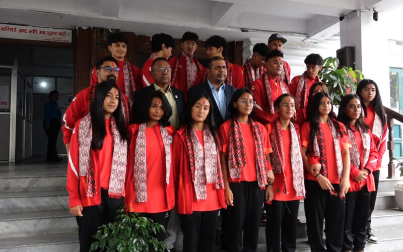 एशियाली उमेरसमूह पौडी च्याम्पियनसिपमा नेपालबाट १६ खेलाडी सहभागी हुने