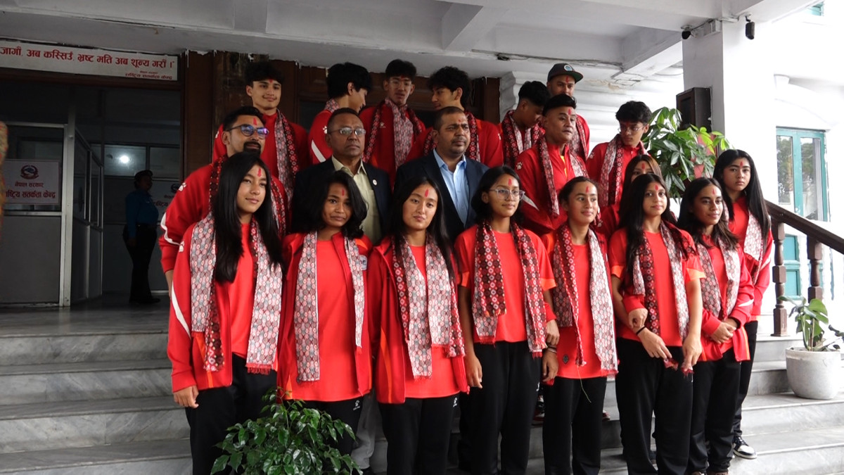 एशियाली उमेरसमूह पौडी च्याम्पियनसिपमा नेपालबाट १६ खेलाडी सहभागी हुने