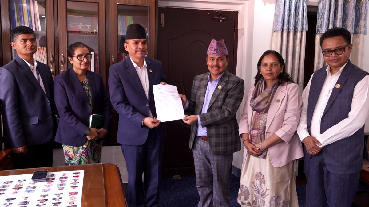 मनसुन पूर्वतयारी कमजोर भएको भन्दै विपक्षीद्वारा राष्ट्रिय सभामा सार्वजनिक महत्वको प्रस्ताव दर्ता