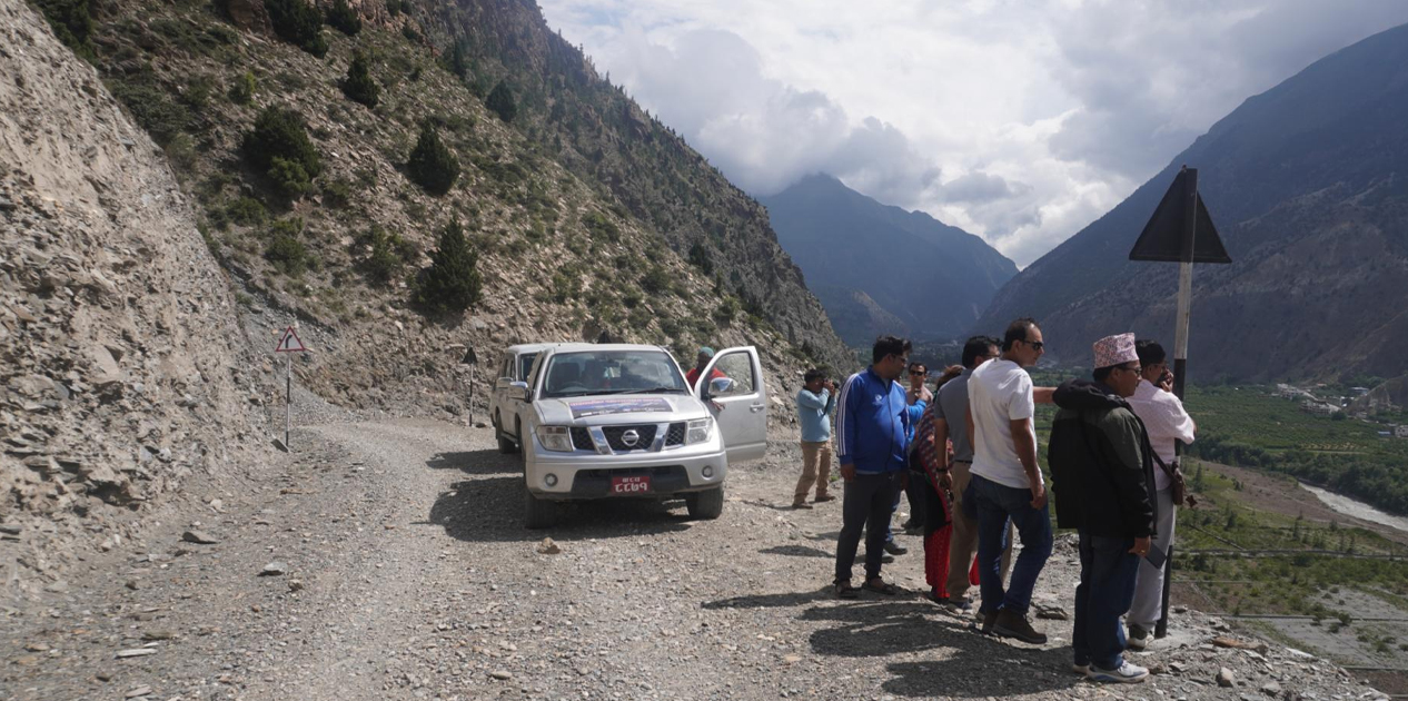 घरपझोङमा चक्रपथ निर्माण सम्पन्न, आवागमन सहज