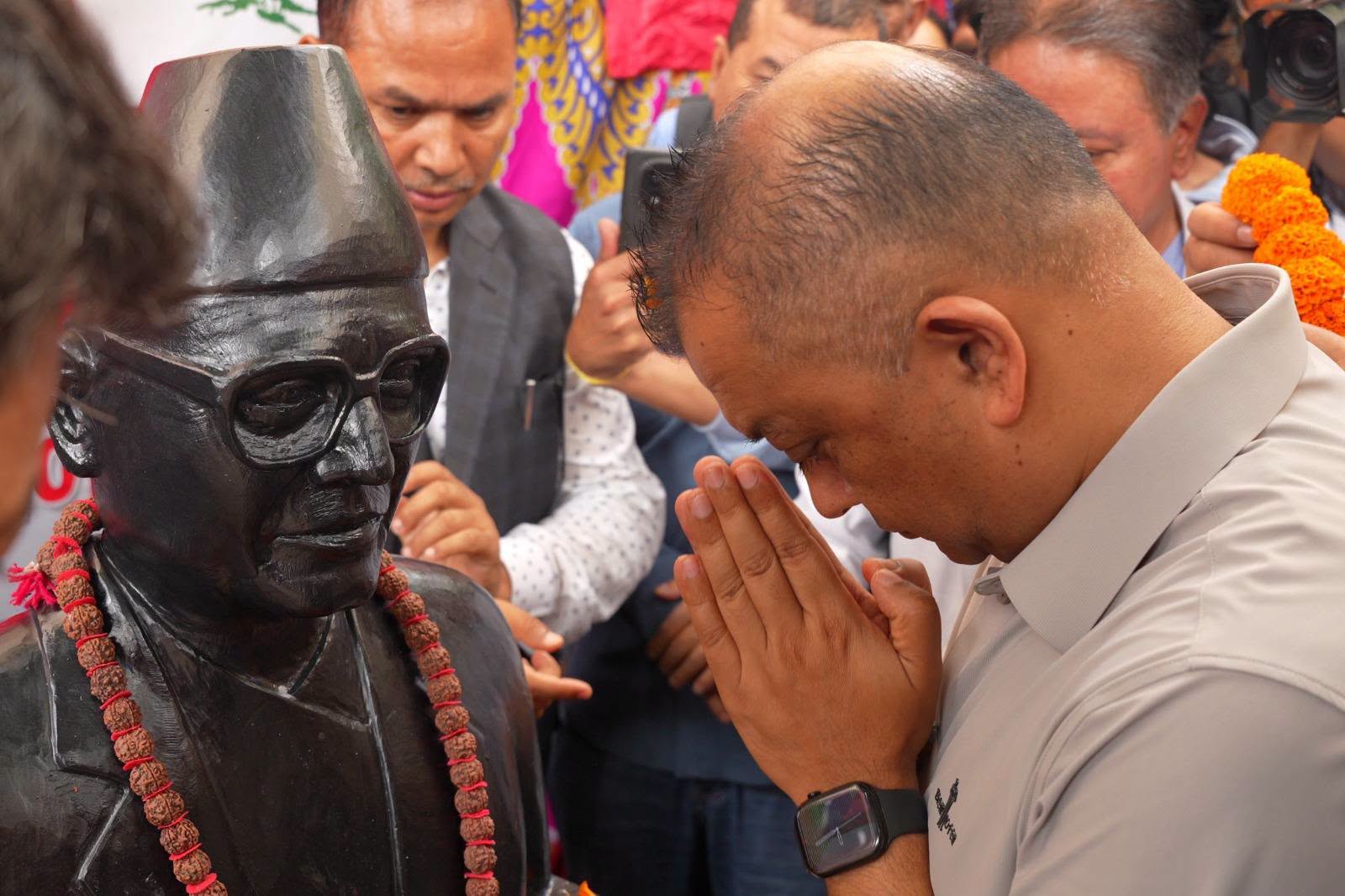 बीपी स्मृति दिवसमा कांग्रेसद्वारा मानव सहायता कल्याण कोष घोषणा