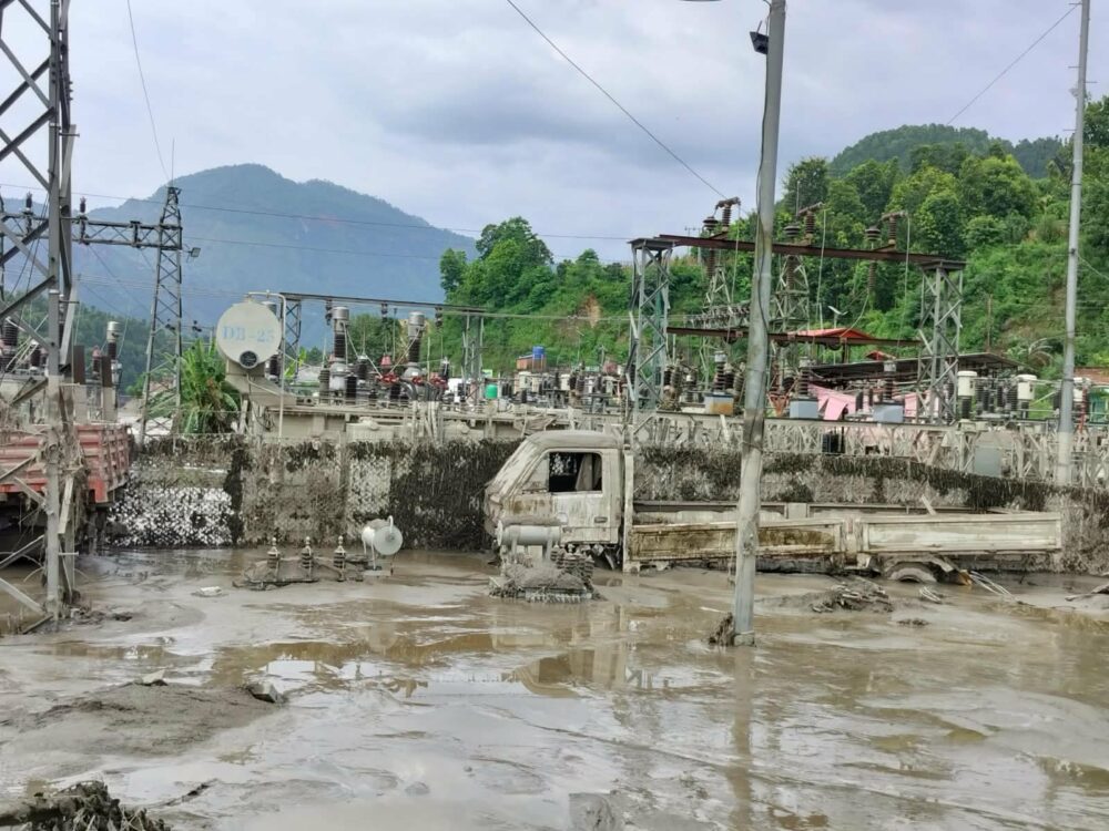 बाढीले भोटेकोशी र त्रिशूली नदी करिडोरका जलविद्युत आयोजना क्षतिग्रस्त