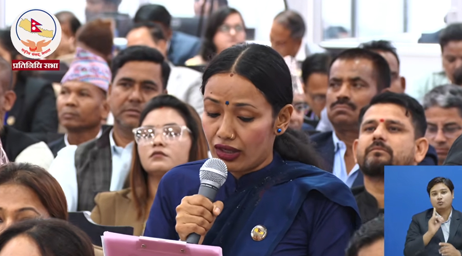 खोलाबाट गिट्टी–बालुवा तस्करी रोक्न सांसद आशिका तामाङको सरकारसँग आग्रह