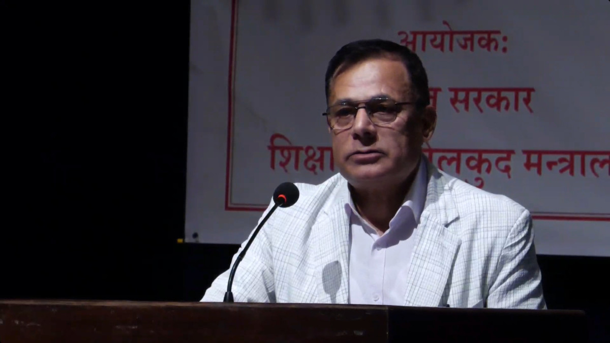 कक्षा १२ सम्मको शिक्षामा संघीय हस्तक्षेप मान्य छैन : अध्यक्ष ढुंगाना