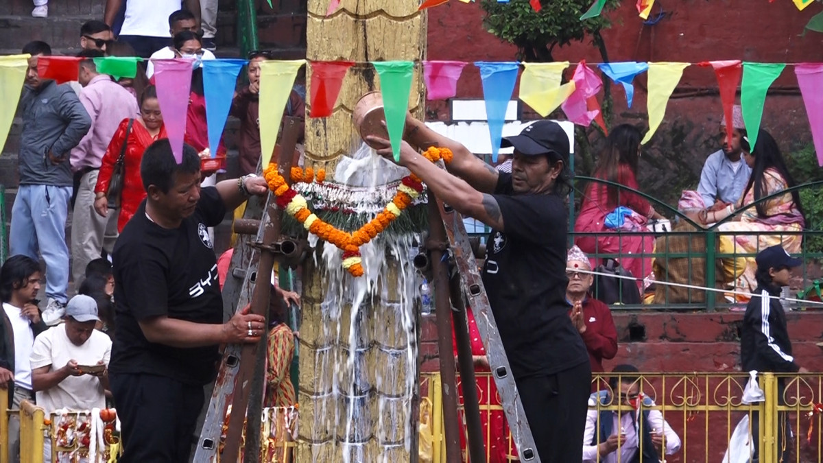 देशभर श्रद्धापूर्वक नागपञ्चमी मनाइँदै, नागपोखरीमा भक्तजनको भीड