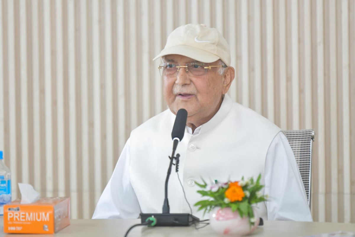 जलवायु विपद्को क्षतिपूर्ति विकसित देशसँग माग्नुपर्छ : अध्यक्ष ओली