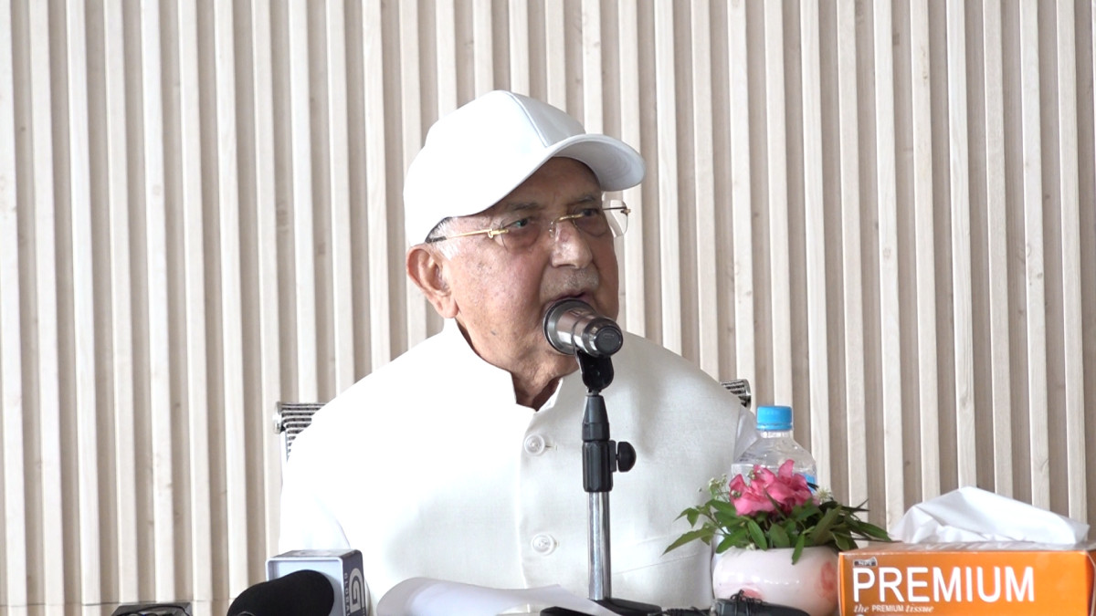 राज्यको सामर्थ्यमा एकाधिकार जमाउँदा विपद् व्यवस्थापन प्रभावकारी भएन : अध्यक्ष ओली