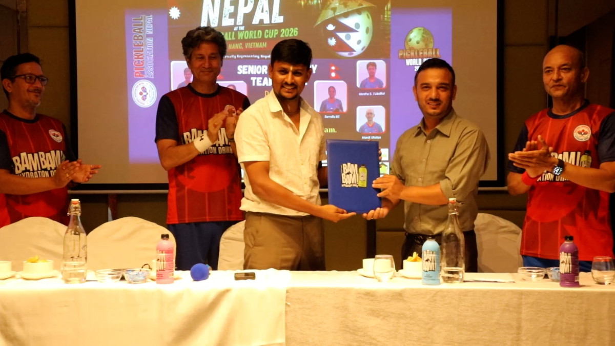 पिकलबल विश्वकपका लागि नेपाली टोली घोषणा