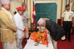 राष्ट्रपतिद्वारा चाँगुनारायणको प्रसाद ग्रहण