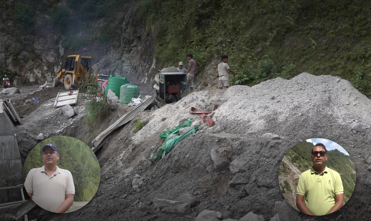 कान्ति राजमार्ग स्तरोन्नतिमा ५० प्रतिशत प्रगति, समयमै सक्ने निर्माण कम्पनीको दाबी