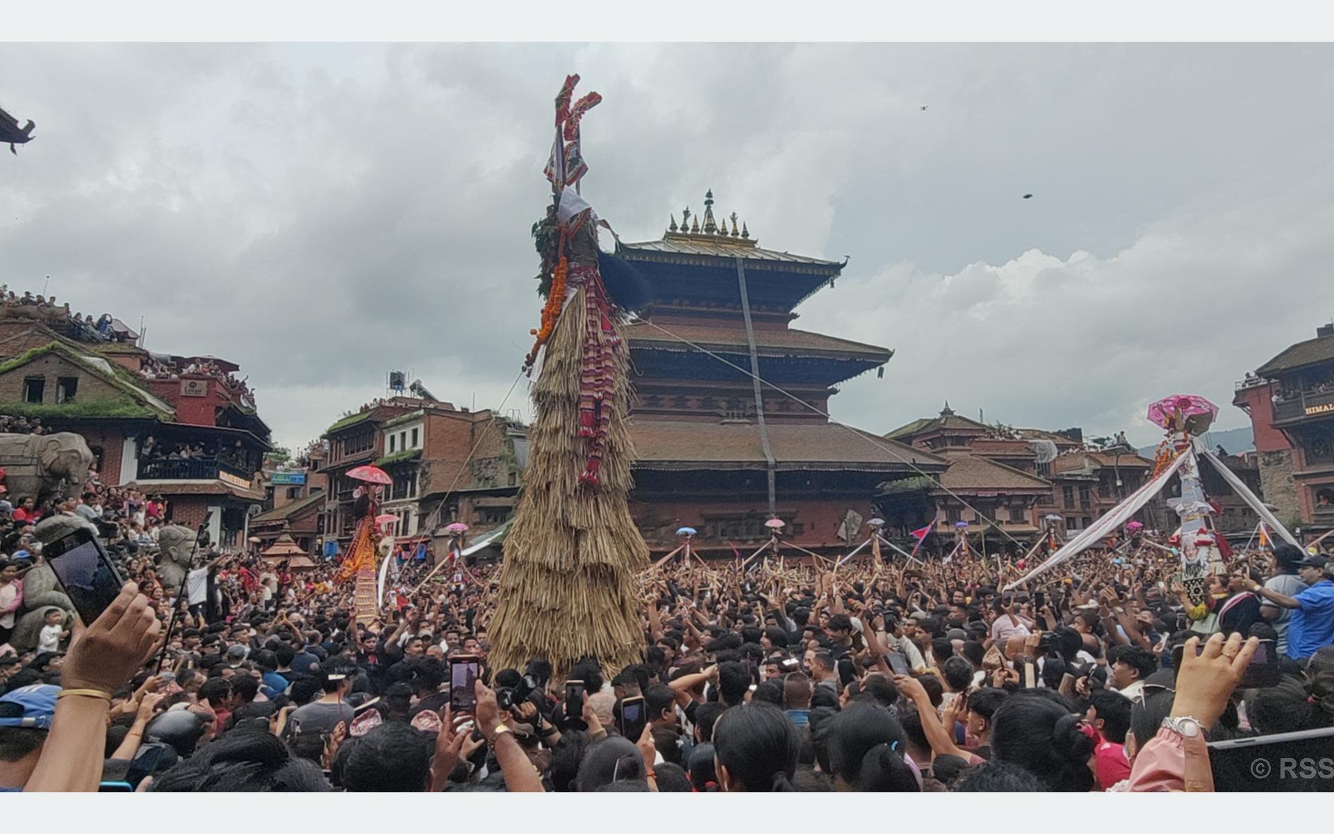 सकियो भक्तपुरको गाईजात्रा