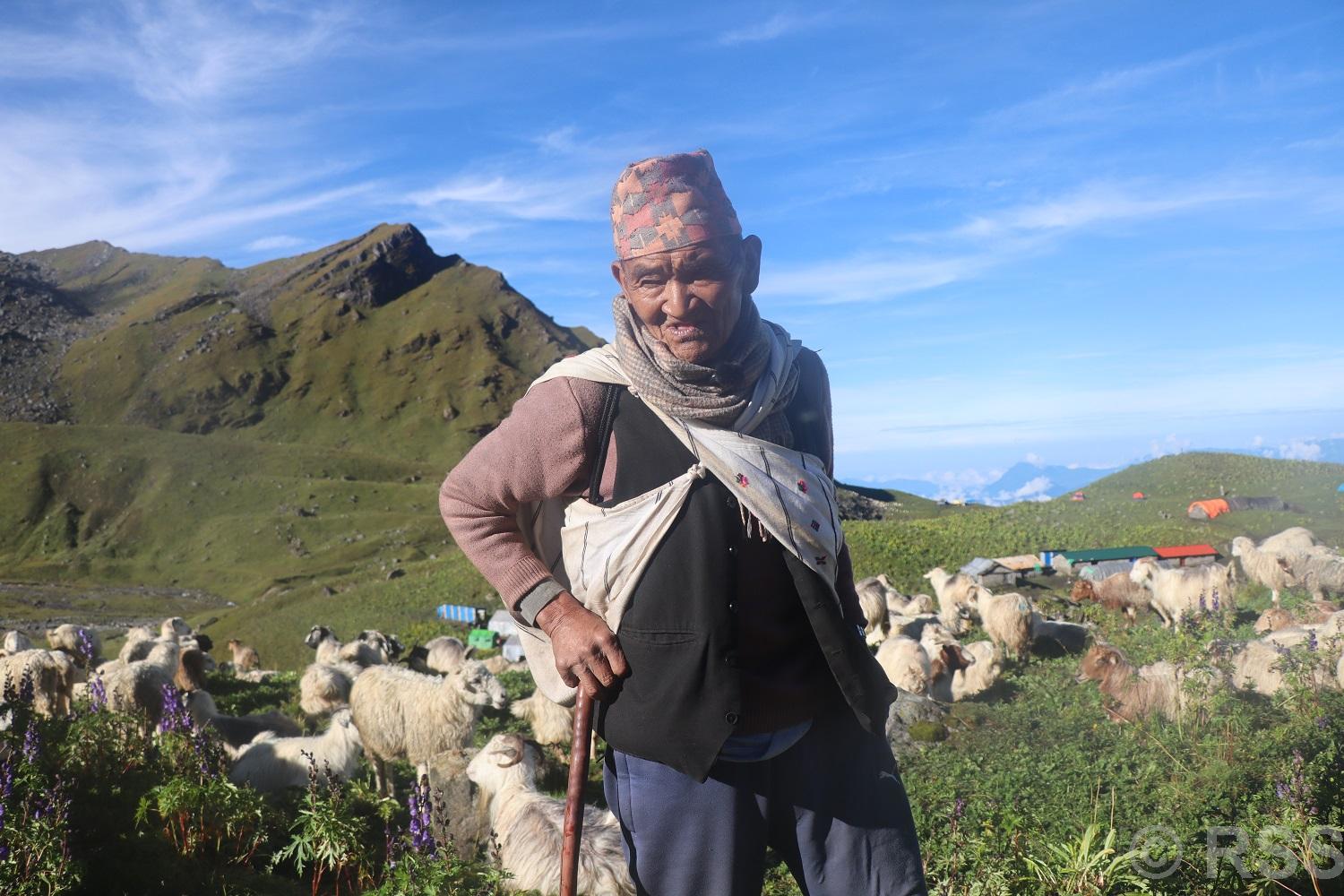 भेडागोठमा लालबिरका सात दशक
