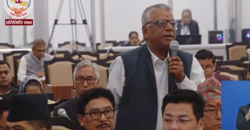 संसद्को सभाकक्षमै ढले कांग्रेस सांसद खड्का, वीर अस्पताल लगिँदै