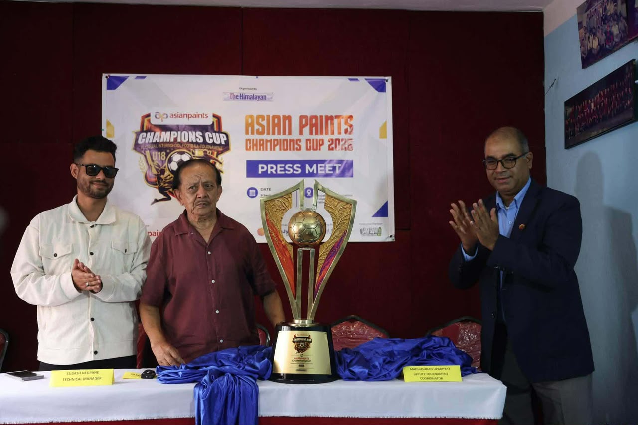 ‘एशियन पेन्ट्स च्याम्पियनसिप’ अन्तर-विद्यालय यू–१८ फुटबल भदौ २५ देखि