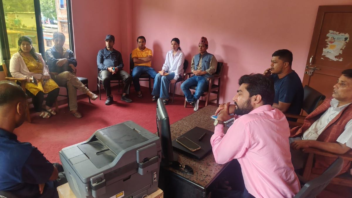 बाढी प्रभावित पत्रकार र उनीहरूका परिवारजनलाई महासङ्घको सहयोग