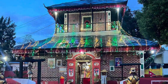आज पाल्पामा ऐतिहासिक भगवती जात्रा निकालिँदै