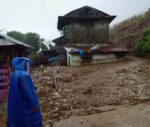पाल्पामा वर्षाले दुई घर भत्किए, एक महिला बेपत्ता