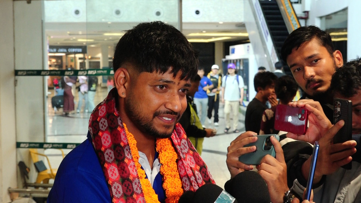 क्रिकेटमार्फत देशलाई खुशी दिन पाउँदा गर्व लागेको छ : कप्तान सन्दीप