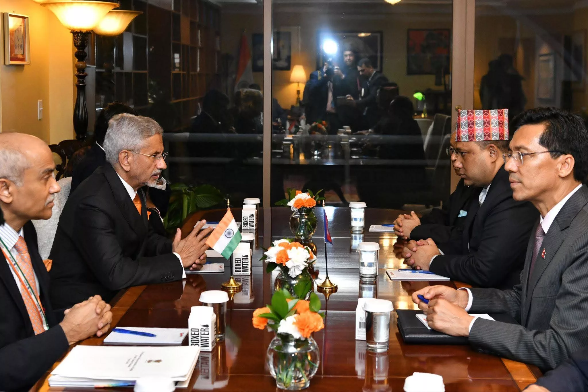परराष्ट्रमन्त्री खनाल र भारतीय विदेशमन्त्री जयशंकरबिच न्यूयोर्कमा भेटवार्ता
