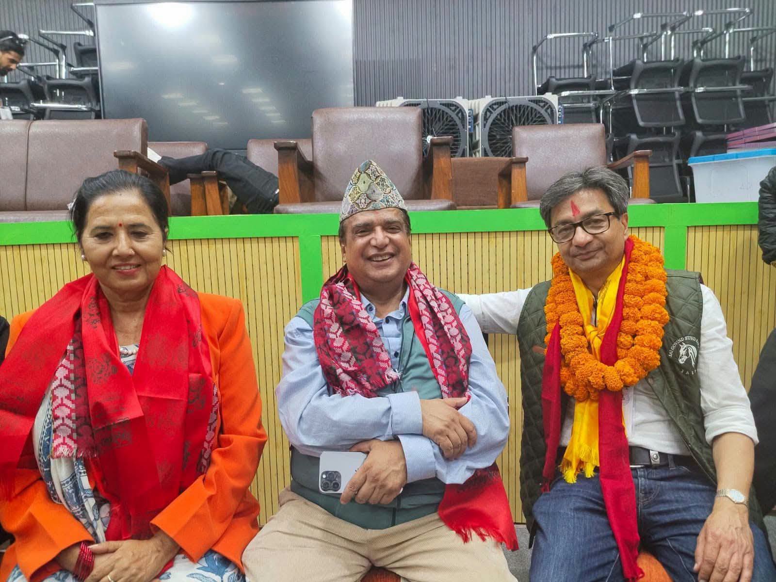 कांग्रेसको १५औँ महाधिवेशन : उपसभापतिमा चन्द्रकान्त , मधु ,  बिनोद र महामन्त्रीमा प्रदीप र उदयशमशेर  विजयी