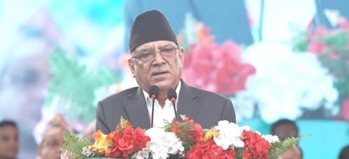 गगन थापाले कांग्रेसमा निरन्तरताको क्रमभंग गरे, अब देशको नेतृत्व गर्ने बाटोमा हिँड्नुस् : प्रचण्ड