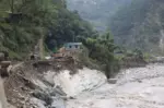 कालीगण्डकी बाढीः रातोपानीको तातोपानी कुण्ड बगरमा परिणत