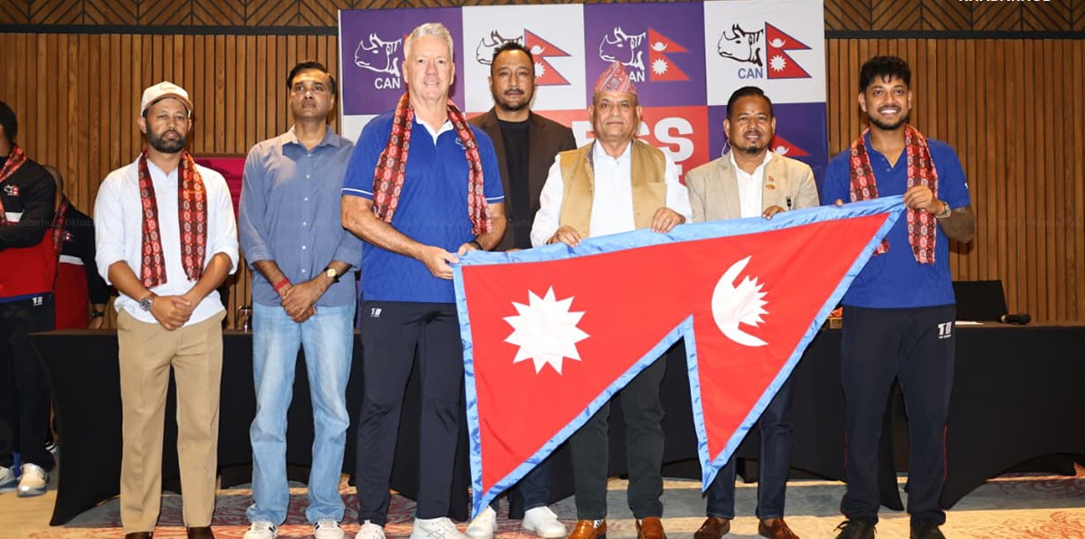 ओमानमा हुने लिग–२ शृङ्खलाका लागि नेपाली टोलीको बिदाइ