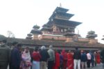 जीवित देवी कुमारीलाई तलेजु भवानीको दर्शन